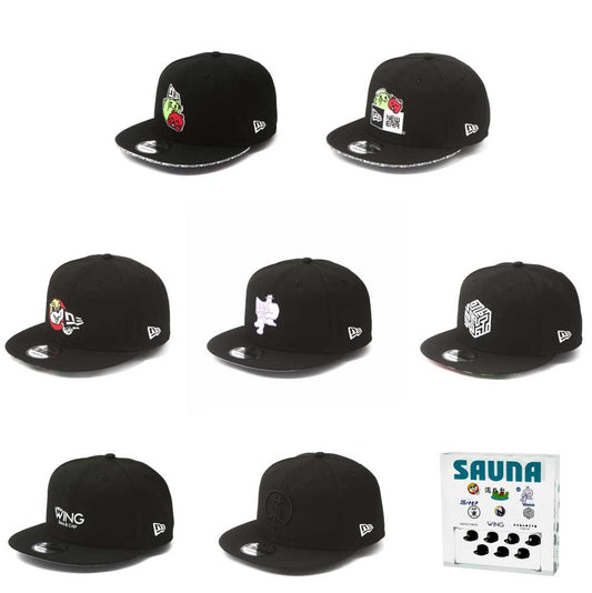 全7種コンプリート BOX  9FIFTY™ 「NEW ERA® 37YUNOIZUMI 」Special Edition＋記念アクリルブロック付き